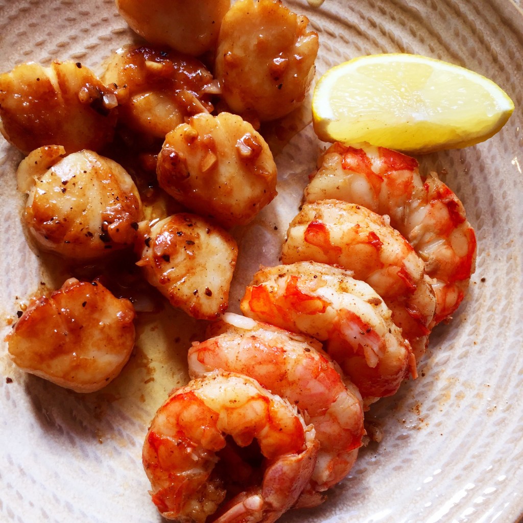 impromptu seafood night