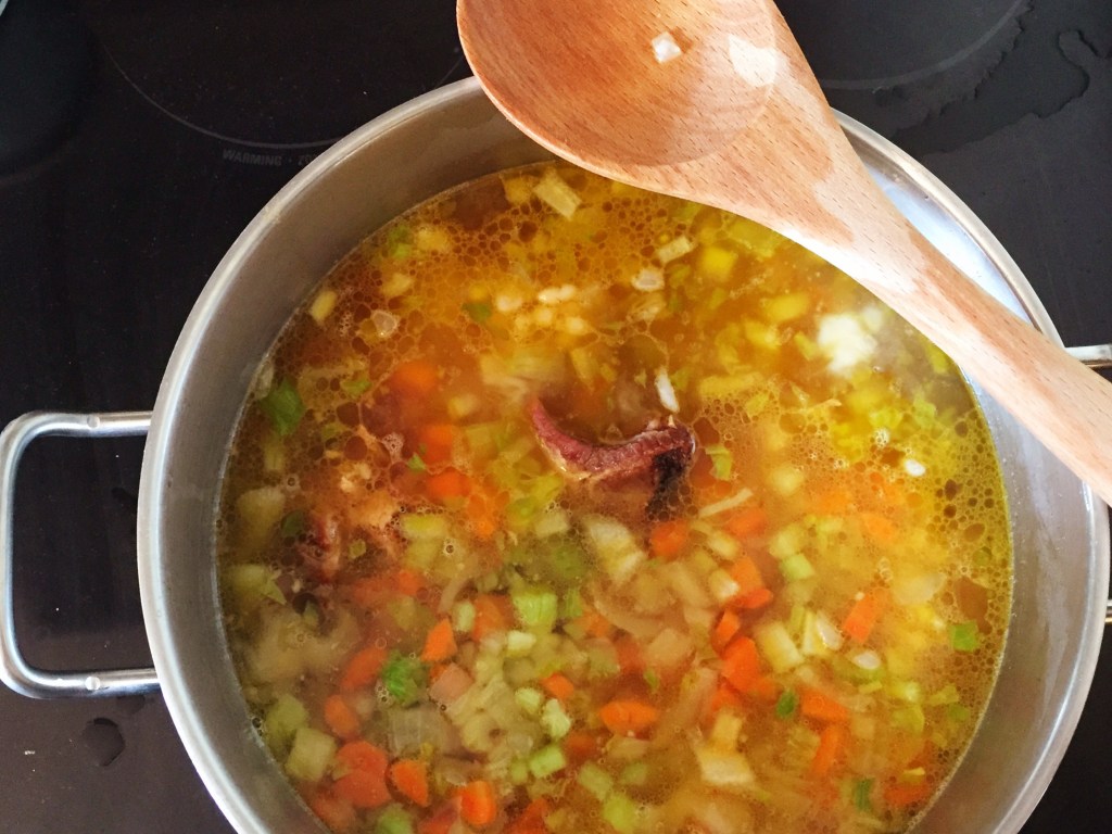 soup’s on ~ ham and bean&nbsp;soup